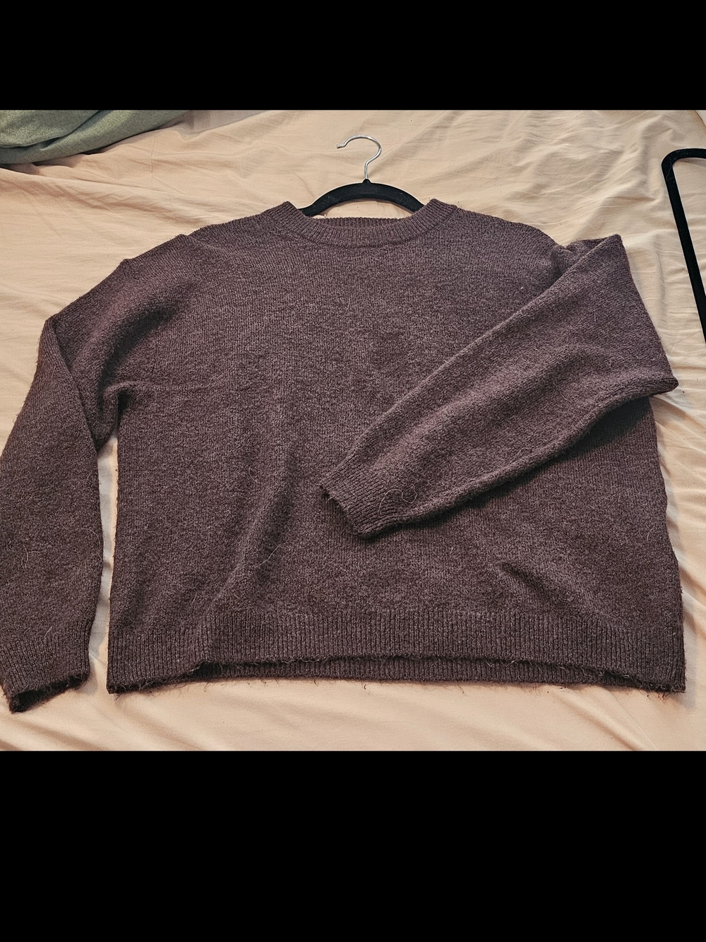 H&M Women's Crewneck Sweater in Brown